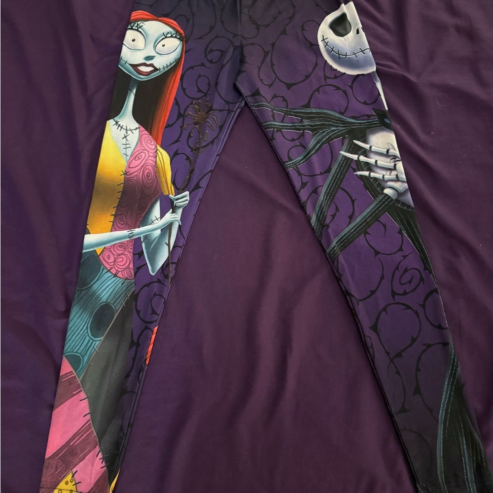Nightmare Before Christmas Themed Leggings